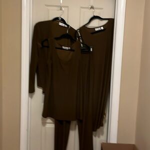 Four piece set.  Attitudes by Renee